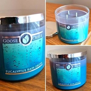 Goose Creek 3 Wick *Eucalyptus Rain Drops* 14.5 Oz. Candle